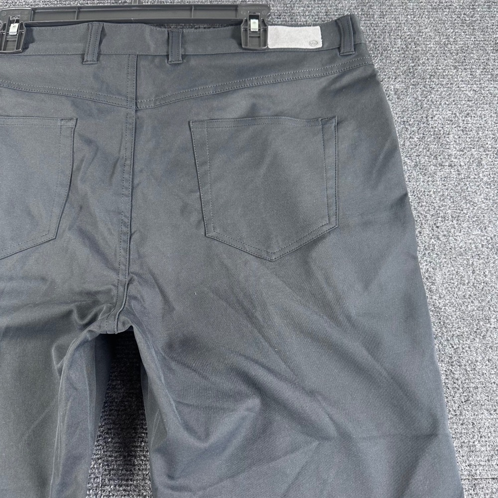 Peter Millar Golf Pants Mens 38/30 38x30 Black Performance Five Pocket Casual - Picture 11 of 16